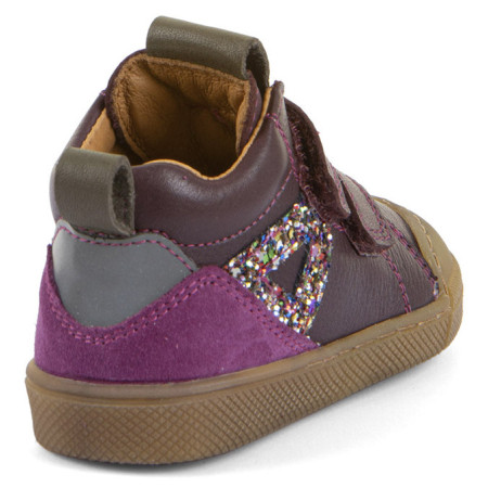 Dječja obuća Froddo Rosario High Top Dark Bordeaux