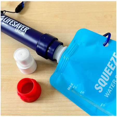 Sklopiva boca Lifesaver Squeeze Pouch x2
