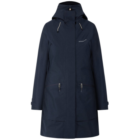 Ženski softshell kaput Didriksons Ilma Wns Parka 8 tamno plava Dark Night Blue