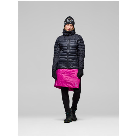 Ženska jakna od perja Norrona falketind down750 Zip Hood