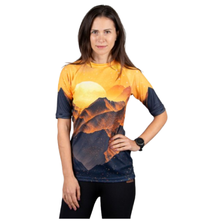 Ženska funkcionalna majica Drexiss All Sunset Yellow Coolmax žuta