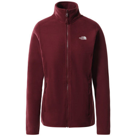 Ženska dukserica The North Face 100 Glacier Full Zip crvena RegalRed