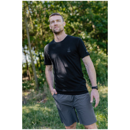 Muška majica Zulu Merino Fire 160 Short Comfy