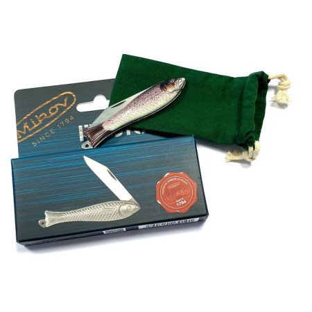 Sklopivi nož Česke parky Salmie srebrena