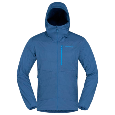 Muška outdoor jakna Norrona Lyngen Thermo 100Active Zip Hood tamno plava Dark Blue