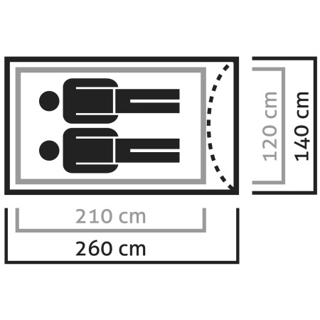 Šator Salewa Litetrek II