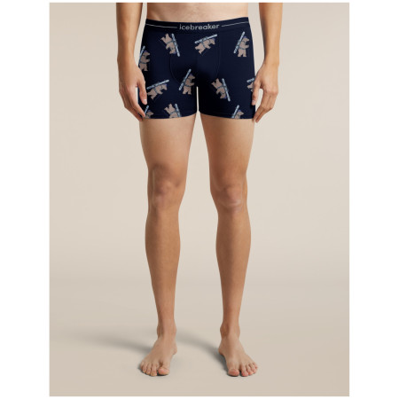 Muške funkcionalne bokserice Icebreaker Men M 150 Anatomica Boxers BearTourAOP