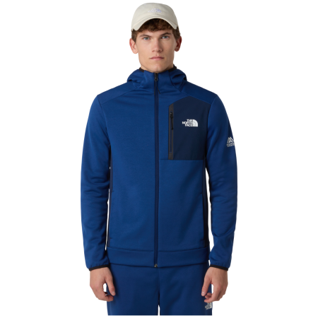 Muške funkcionalne majice dugih rukava The North Face M Mountain Athletics Fleece Full Zip Jac