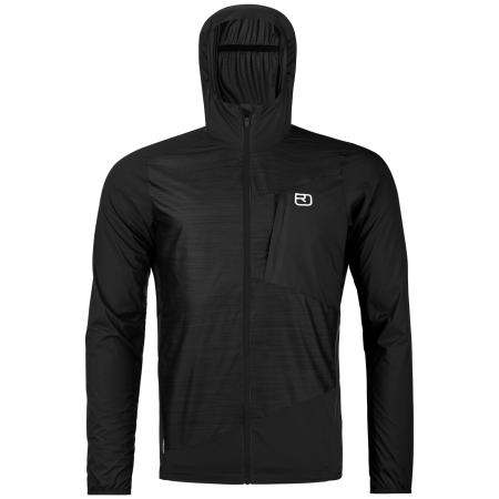 Muška softshell jakna Ortovox Trace Windbreaker Jacket M crna Black Raven