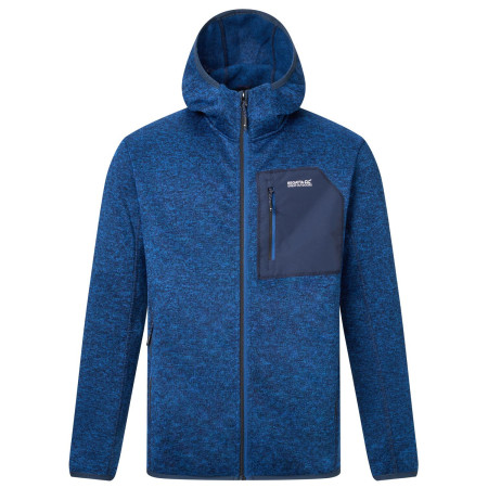 Muške funkcionalne majice dugih rukava Regatta Hooded Newhill plava Aviator Blue