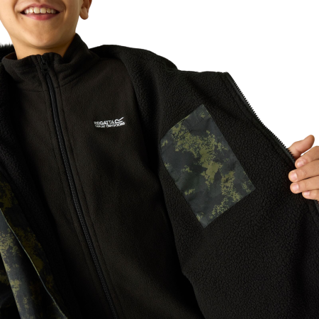 Dječji nepromočivi kaput Regatta Junior Waterproof Changing Robe Pro Bark Green