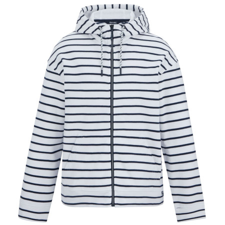 Ženska dukserica Regatta Bayletta Hoody bijela/plava Wht/NvyStrpe