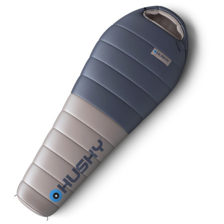 Vreća za spavanje od perja Husky Dopy plava/siva blue/grey