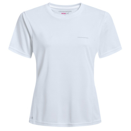 Ženska funkcionalna majica Craghoppers NosiLIfe SolarShield+ SS T-Shirt bijela White