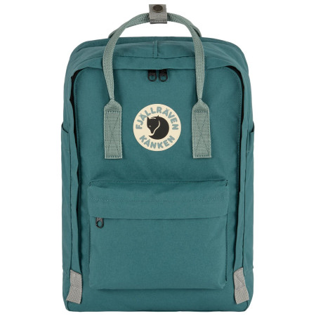 Ruksak Fjällräven Kånken Koncept Laptop 15" crna Black Oak-Rowan Red