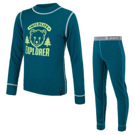 Dječiji funkcionalni set Sensor Double Face Set Wild plava Sapphire