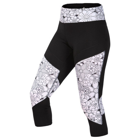 Ženske tajice 3/4 Ocún Rhea 3/4 Leggings crna