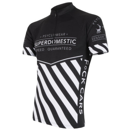 Muški biciklistički dres Sensor Superdomestic crna