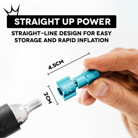 Pumpica Peaty´s Holeshot Co2 Pumpa + Bombičky 2 Ks - Road & Gravel