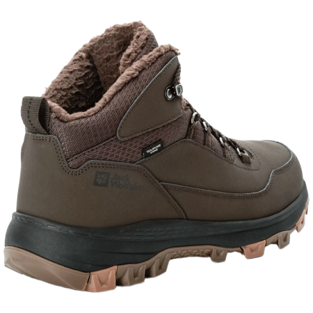 Muške zimske čizme s podstavom od umjetnog krzna Jack Wolfskin Everquest Texapore Mid M