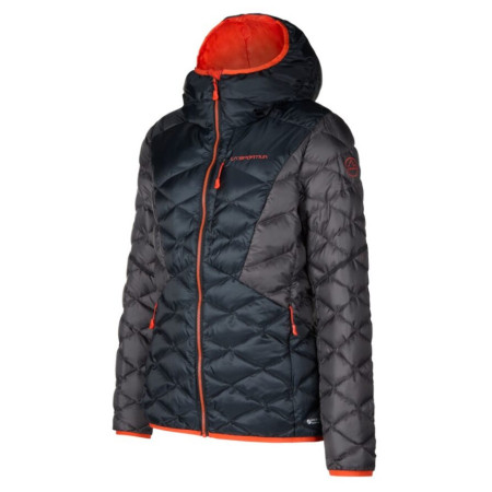 Ženska jakna La Sportiva Pinnacle Down Jkt W crna/crvena