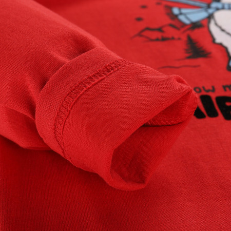 Dječja majica Alpine Pro Ecco 2 Red