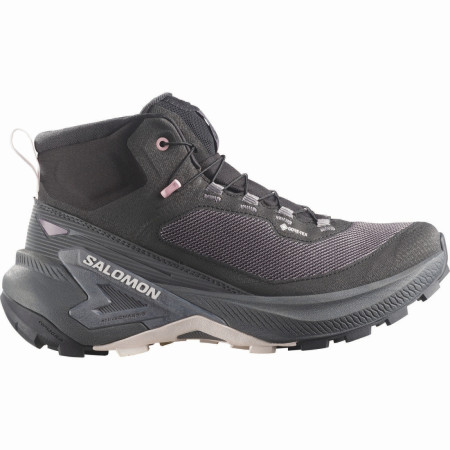 Ženske cipele Salomon Genesis Mid Gtx W crna Black / Dawn Pink / Lilac Ash