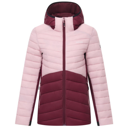 Ženska jakna Regatta Womens Hooded Leedre Hybrid ružičasta PwdrLlc/Fig