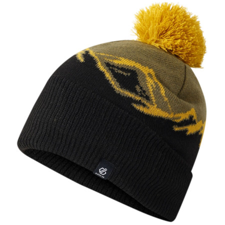 Dječja kapa Dare 2b Fernie Bobble Hat crna/žuta Martini olive/Black