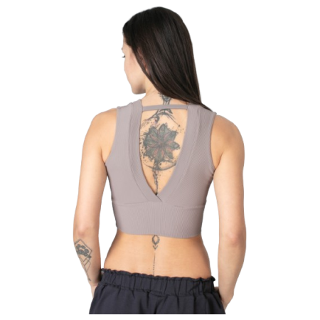 Ženska majica bez rukava Drexiss Feel Yoga Coffee