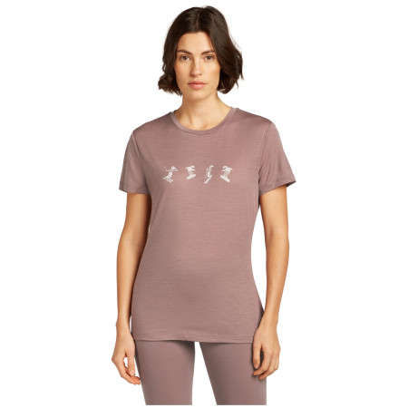 Ženska majica Icebreaker Women Merino 150 Tech Lite SS Tee Snow Day