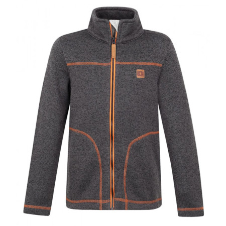 Dječji džemper Loap Keks tamno siva Grey