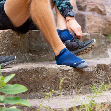 Muške čarape Darn Tough M Run No Show Tab Ultra-Lightweight With Cushion