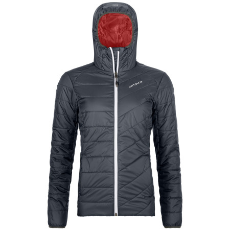 Ženska jakna Ortovox Swisswool Piz Bernina Jacket W crna BlackSteel