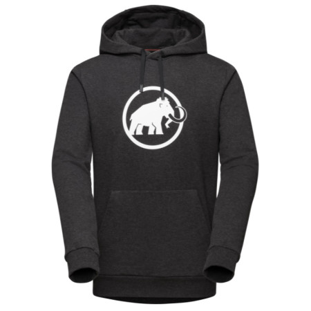 Muška dukserica Mammut Mammut Logo ML Hoody Men crna BlackMelangePrt