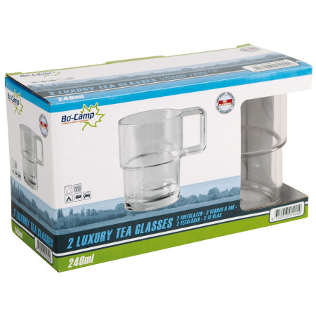 Čaše za čaj Bo-Camp Tea glass polycarbonate 2 kom