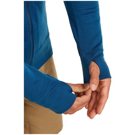 Muške funkcionalne majice dugih rukava Icebreaker M Mer 260 Quantum IV LS Zip Hoodie