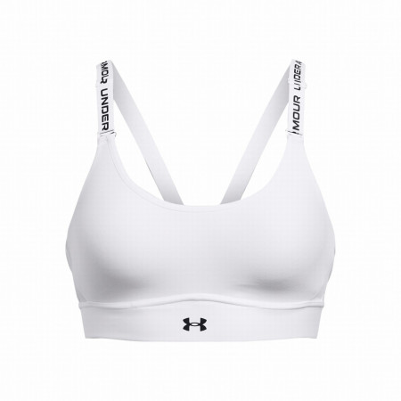 Grudnjak Under Armour Infinity Mid 2.0 Bra bijela/crna white/black