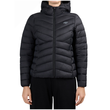 Ženska zimska jakna 4F Down Jacket F0924 crna Deep Black