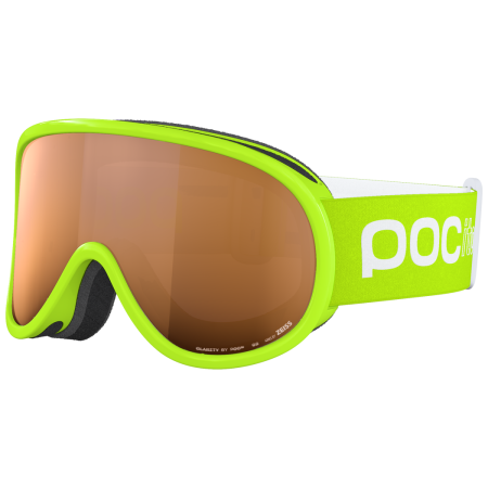 Dječje naočale za skijanje POC POCito Retina svijetlo zelena Fluorescent Yellow/Green/Partly Sunny Light Orange