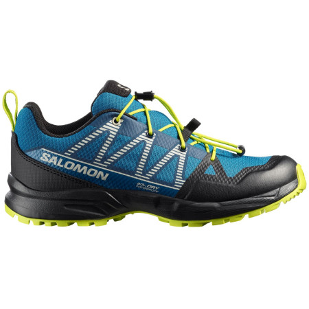Dječja obuća Salomon Outscape Waterproof J plava Mykonos Blue / Black / Acid Lime