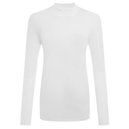 Ženska majica Craghoppers NosiLife Golf Long Sleeved Mock Neck Top bijela White