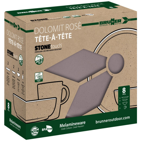 Set posuđa Brunner Dolomit Set tete-a-tete