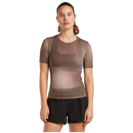 Ženska majica Icebreaker W Mer 75 Cool-Lite Featherlight SS Crewe