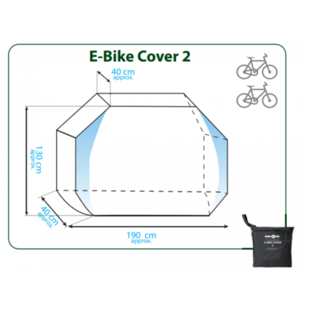 Cerada za prekrivanje Brunner E-Bike Cover 2