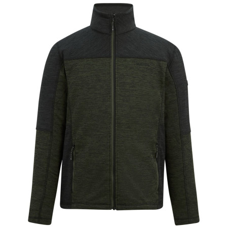 Muška dukserica Regatta Highton Full Zip Midlayer tamno zelena DarkKhak/Blk
