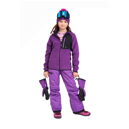 Dječja funkcionalna dukserica Reima Puhku Plum Purple