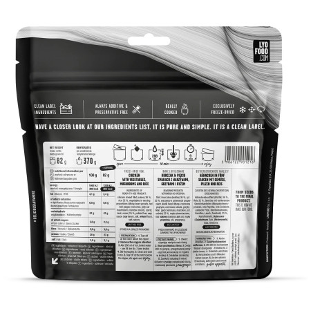 Dehidrirana hrana Lyo food Five-Spice Chicken 500g