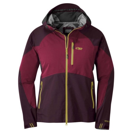 Ženska jakna Outdoor Research Hemispheres Jacket crvena Cacao/Beet