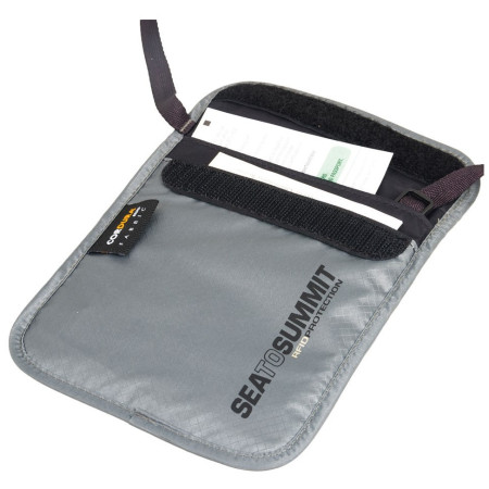 Putna futrola za dokumente Sea to Summit Neck Pouch RFID S siva